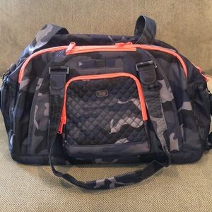 Lug Propeller Gym/overnight Duffel Bag, Camo Navy
